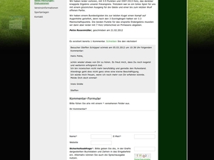 Blogmodul mit Kommentarfunktion